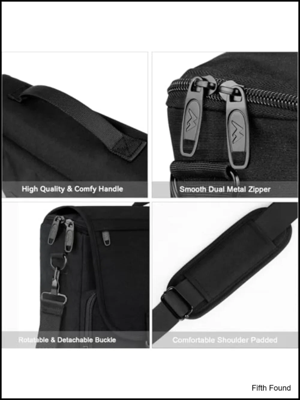 MATEIN Messenger Bag for Men, School Bag Men's Laptop Briefcase for Work